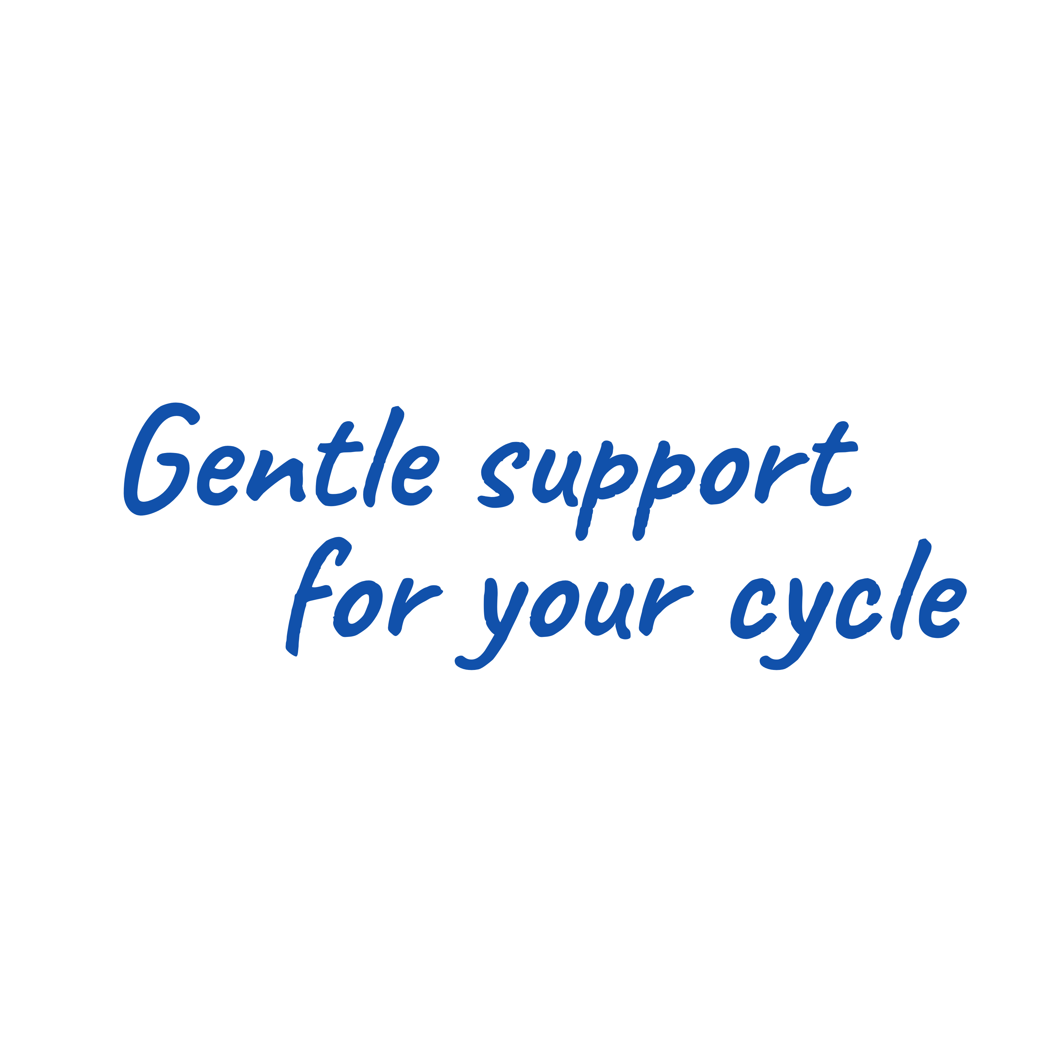 Gentle support for your cycle